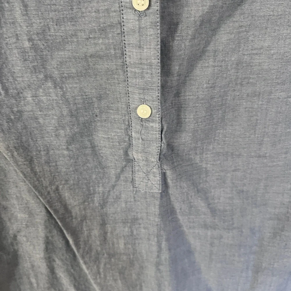 J. Crew Blue Casual Button Down Shirt with Long Sleeves 310
